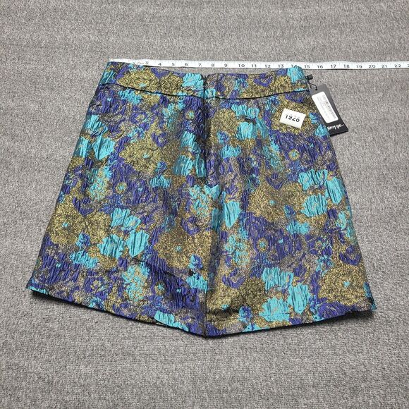 Nasty Gal Womens Skirt 8 Metallic Bracade Multicolor Boho Festival Glitter Party - Picture 8 of 9